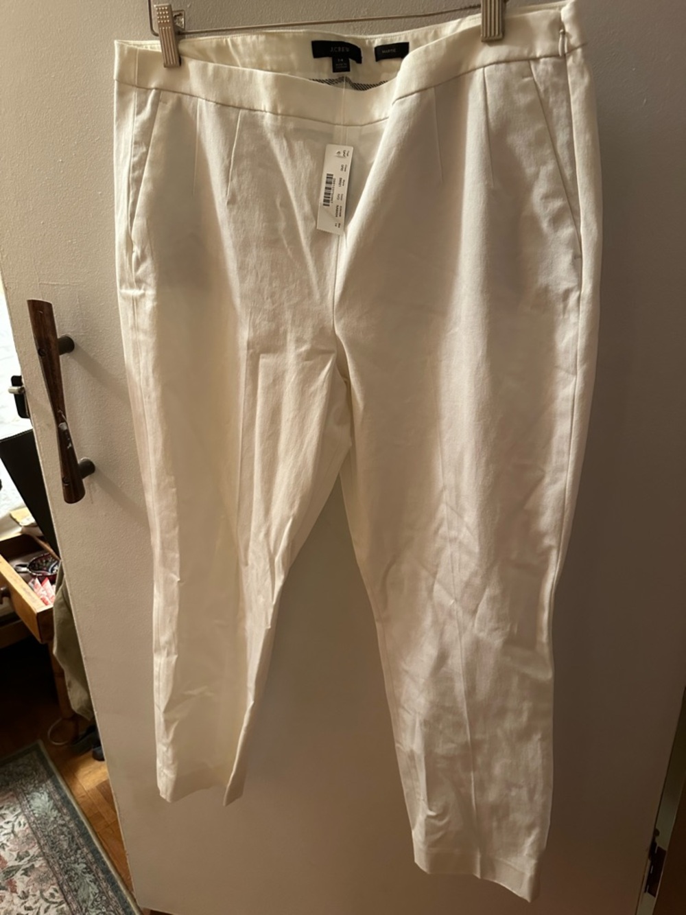 J. Crew Cream Tailored Men’s Dress Pants
